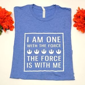 Bella Canvas Tee size Medium Blue